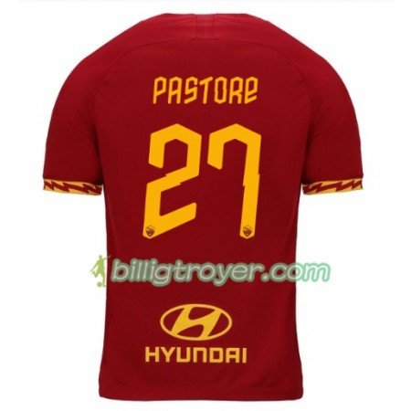 Billige Fotballdrakter AS Roma Pastore 27 Hjemmedraktsett 2019/20 Kortermet